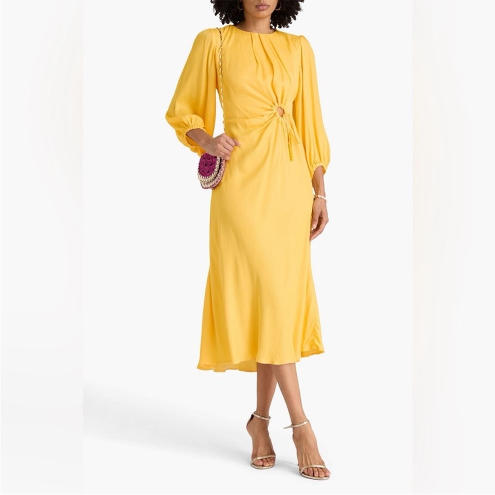 Farm Rio Yellow Dress